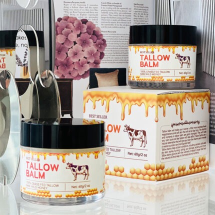 World-class Raw Material Supplier Natural Beef Tallow Balm Skincare Beef Tallow Balm