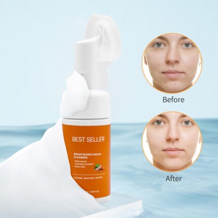 Natural Active Ingredient Face Wash Facial Cleanser Relieve Facial Discomfort High End Turmeric Face Wash