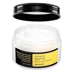 Improves Skin Elasticity Glowy Skin Care Moisturizer Face Cream Soft Snail Mucin 92% Anti-wrinkle Anti-aging Facial Cream