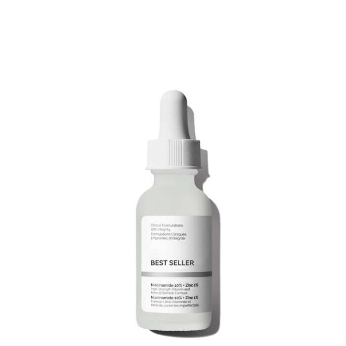 Soothing Age Spots and Wrinkles Facial Serum Zinc Firming Skin Boosting Elasticity Niacinamide 10% Serum