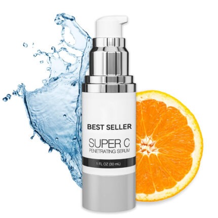 Mature Skin Vibriance Super Vitamin C Serum Formula Soothing Age Spots and Wrinkles Moisturizing Facial Serum