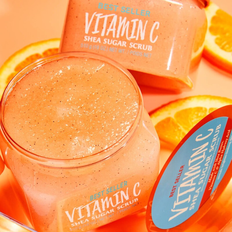 Nourishing Essential Body Care Sugar Scrub Ultra Vitamin C Hydrating and Exfoliating Scrub