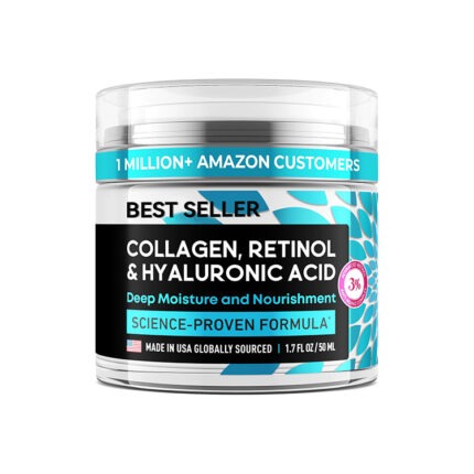 Firming Skin Care Neck Daily Moisturizer Face Cream Collagen Anti-Aging Retinol Hyaluronic Acid Face Cream