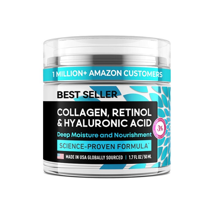 Firming Skin Care Neck Daily Moisturizer Face Cream Collagen Anti-Aging Retinol Hyaluronic Acid Face Cream