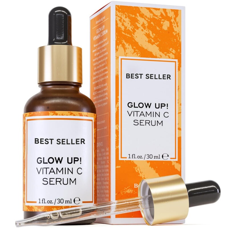 Skin Brightening Anti Aging Skin Care Remove Dark Spots Face Serum Hyaluronic Acid Pure Vitamin C Serum Care 30 ml