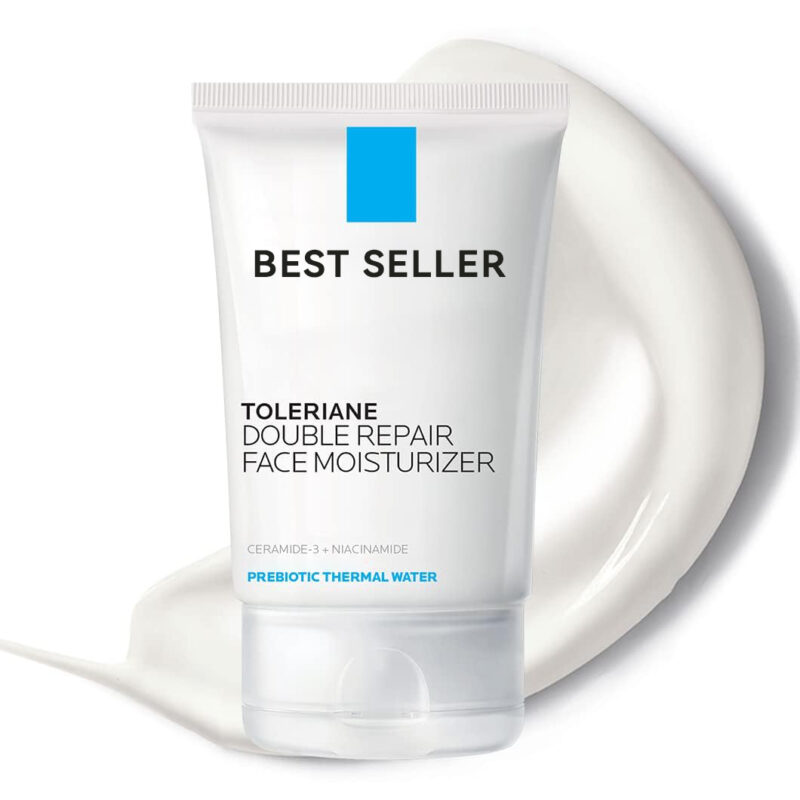 All Skin Types Daily Moisturizer Face Cream Toleriane Double Repair Ceramide Niacinamide Face Moisturizer